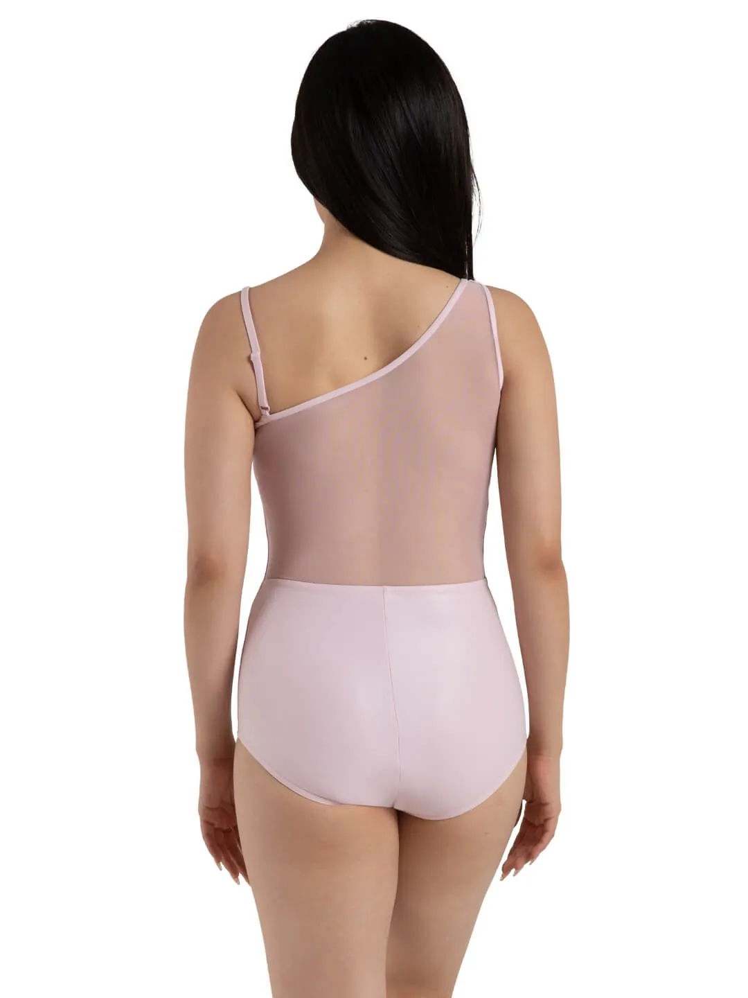 Capezio Curved Rhythm 12261W Ballettanzug Schwarz Mesh Damen