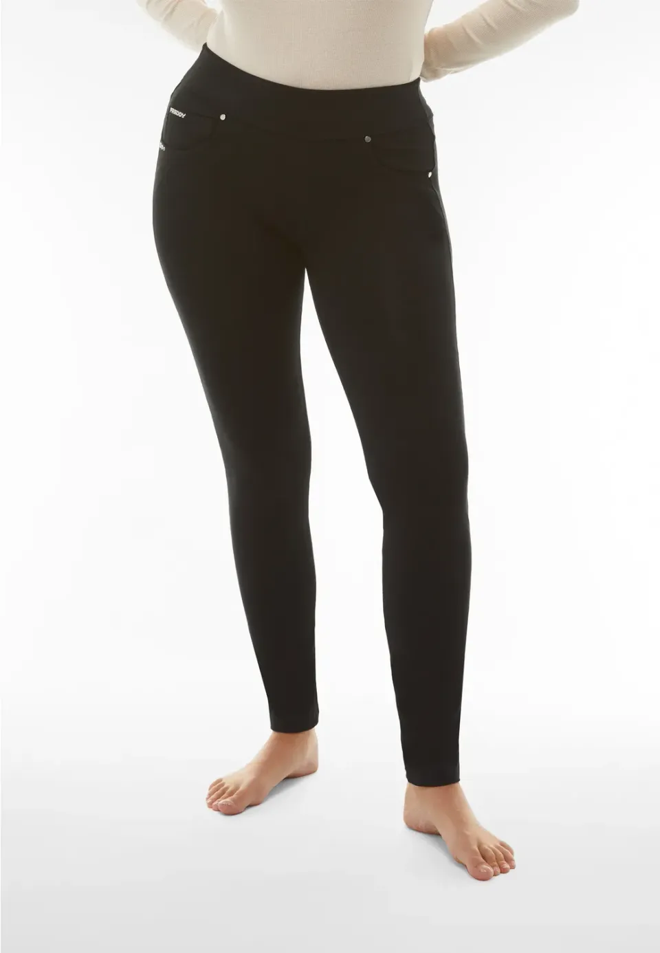 Freddy N.O.W. Skinny Hose Jersey Navy Peony Bio-Baumwolle
