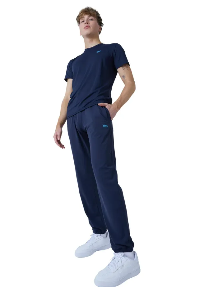 SPORTKIND Jogginghose Herren atmungsaktiv Taschen