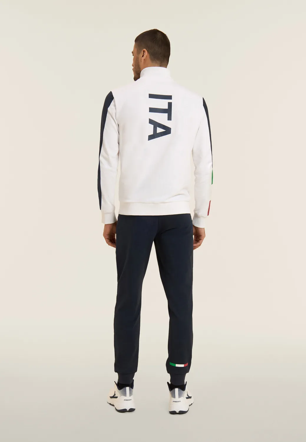 Freddy FGI Trainingsanzug Weiss Blau bicolor