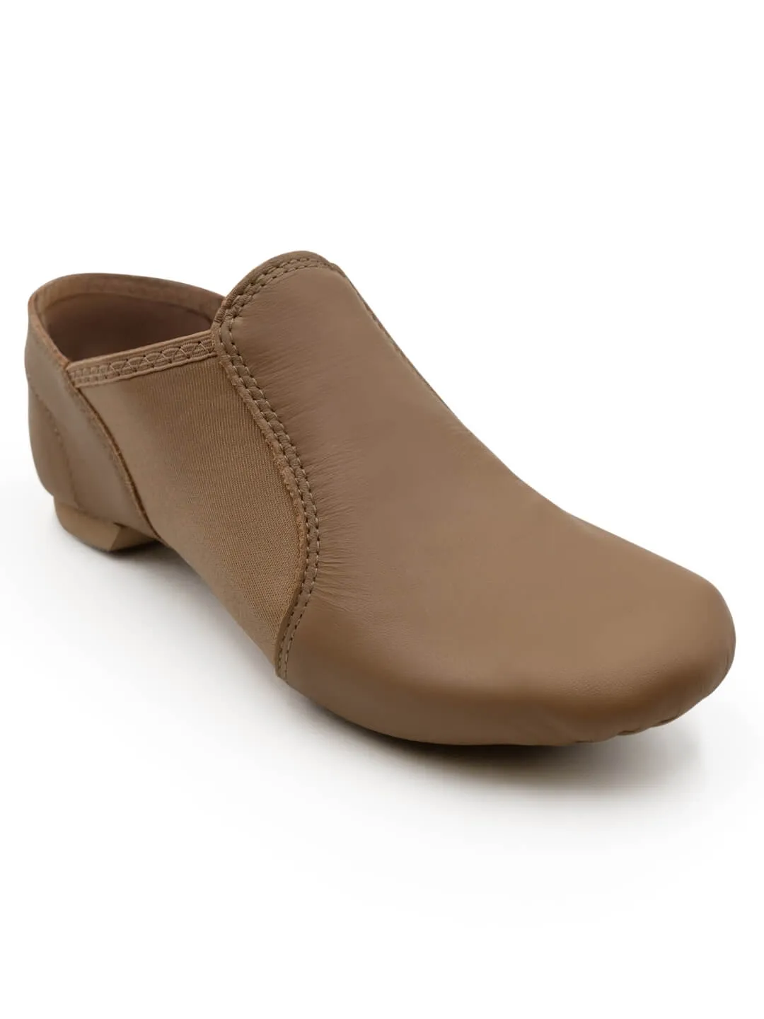 Capezio E-Series EJ2 Jazzschuh Schwarz Slip-On Leder