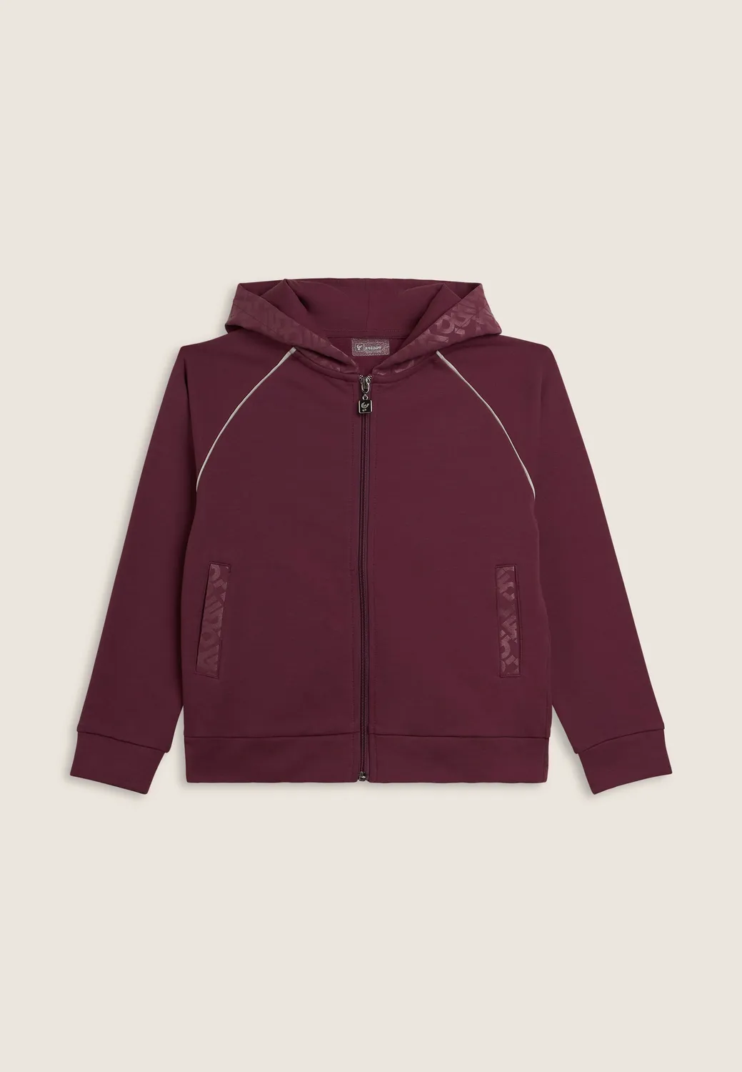 Freddy Kinder Sweatjacke Kapuze Schwarz 10 Jahre Logo