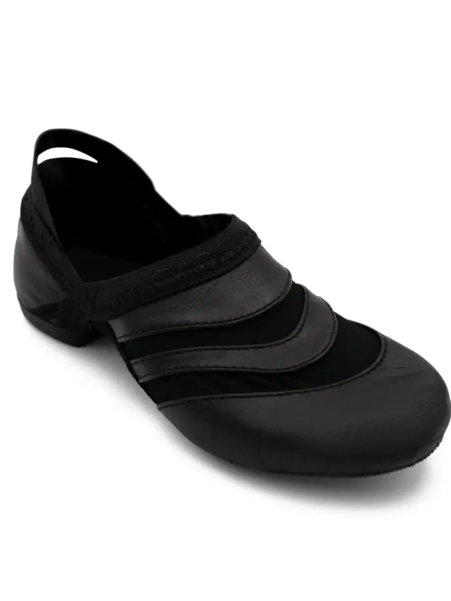 Capezio Classics UFF05 Freeform Jazzschuh Schwarz Mesh