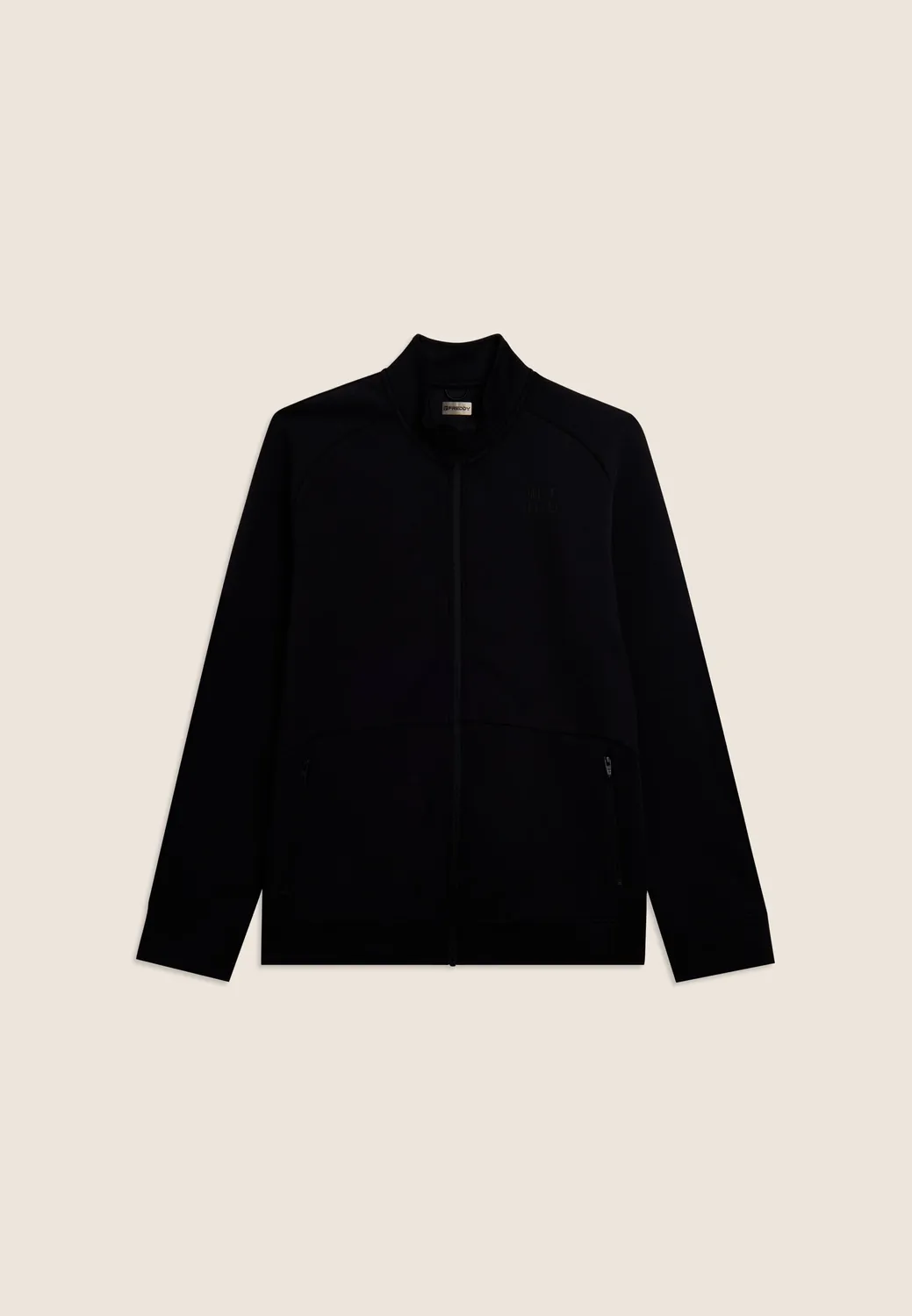 Freddy WKT.076 Sweatjacke mit Stehkragen Hellblau leicht