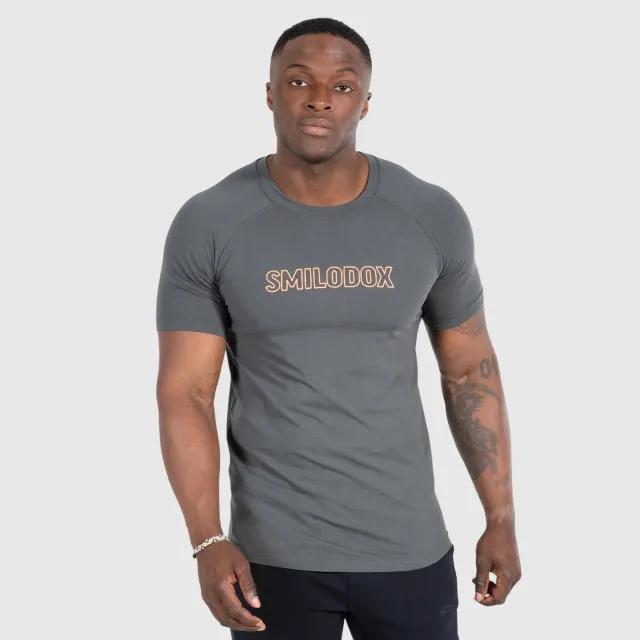 Smilodox Lunara Timmy T-Shirt Schwarz Baumwolle