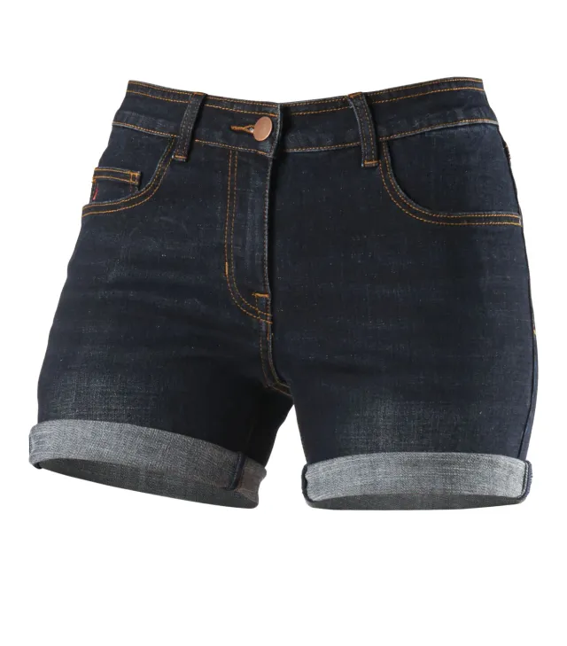 Zimtstern Bikerz Denim Shorts Damen Jeans-Shorts Stretch