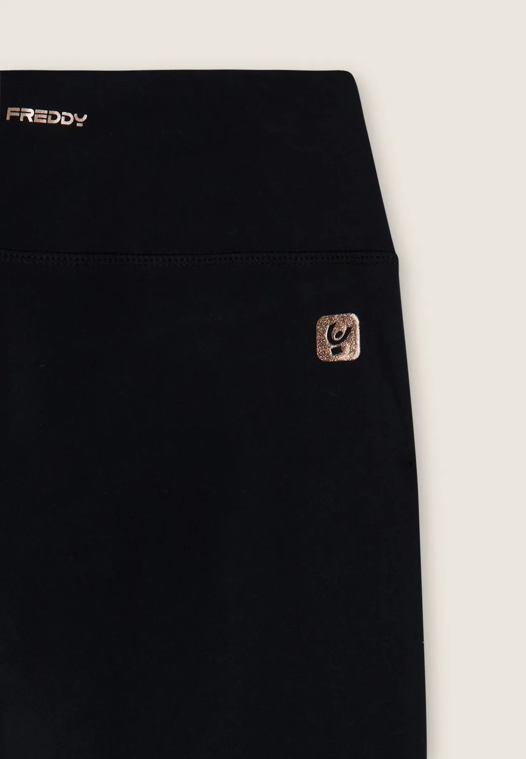 Freddy D.I.W.O. Flare Sportleggings schwarz High-Waist