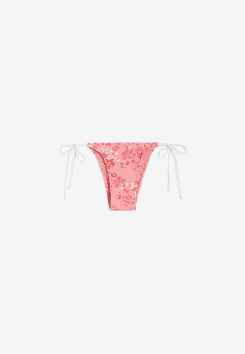 Freddy Bikinihose Floral Schwarz Seitenschnürung