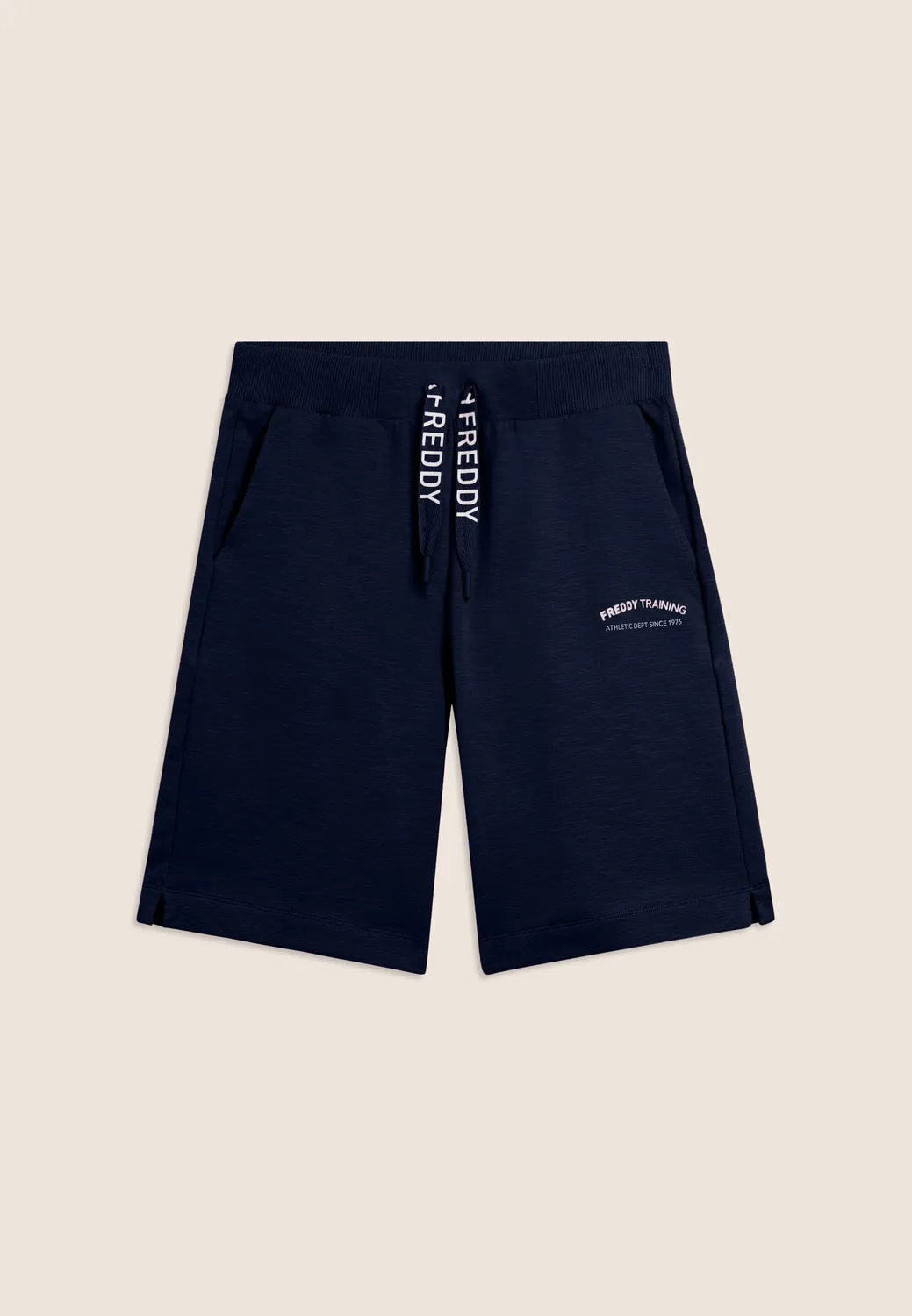 Freddy Flammgarn Shorts Regular Nero leicht