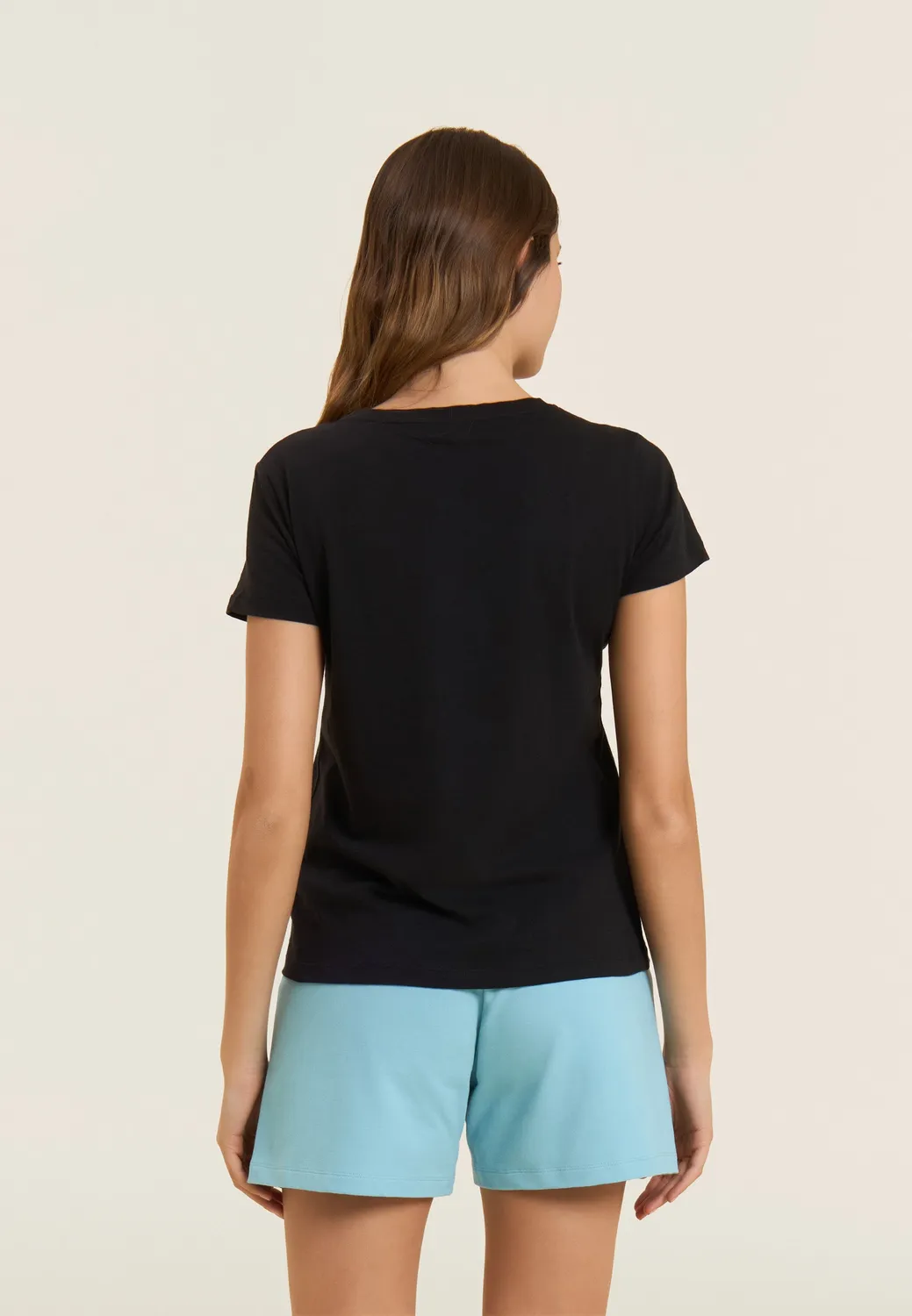 Freddy Training T-Shirt meliert Dunkelblau Regular
