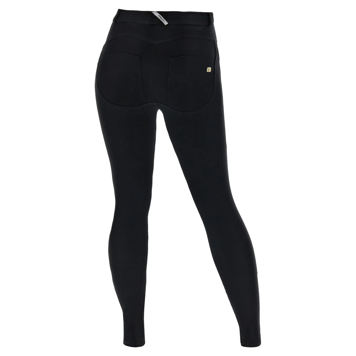Freddy WR.UP Curvy Jersey Drill Leggings Schwarz formend