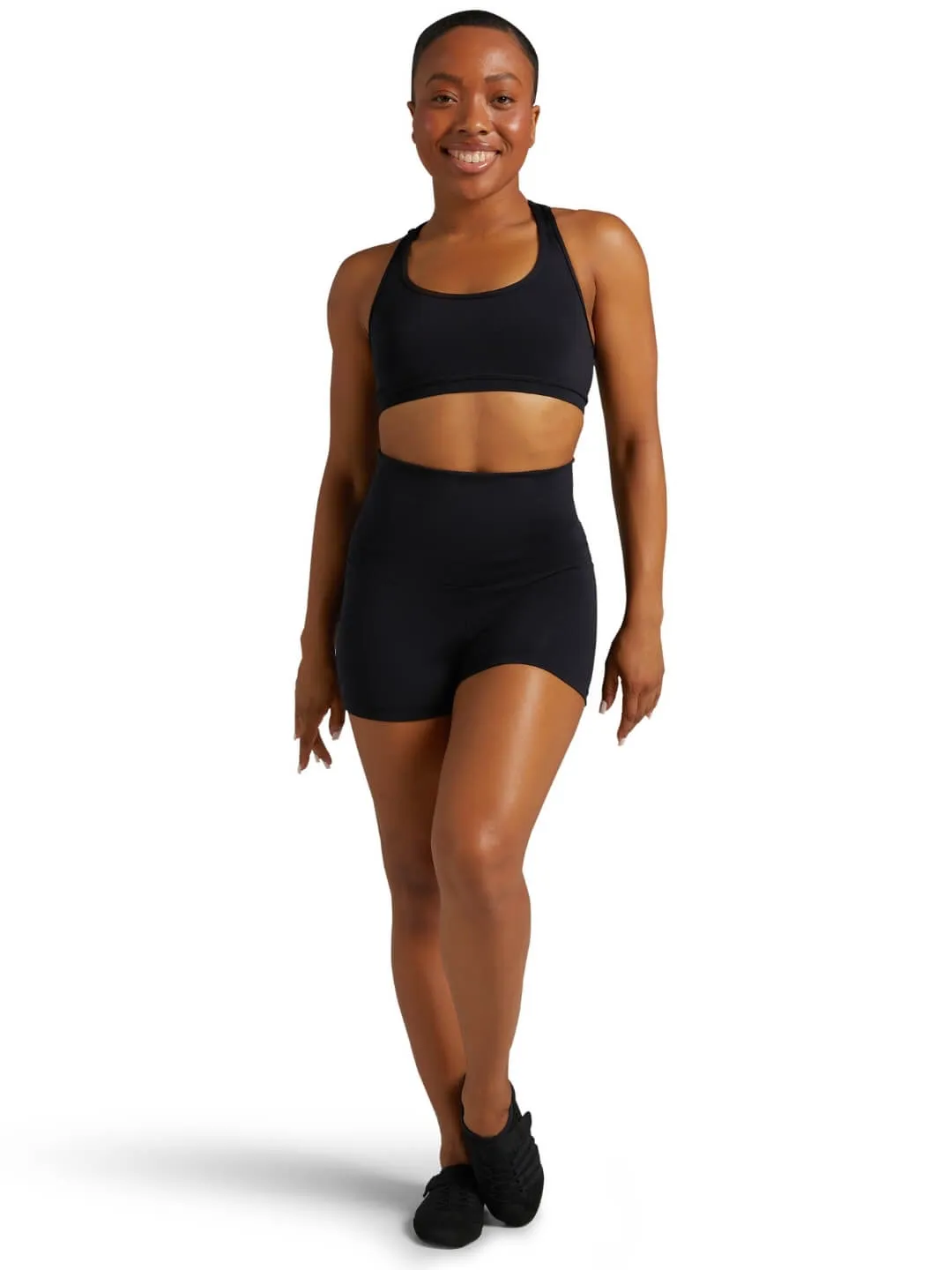 Capezio Classics Jag Jazzschuhe Schwarz Wildleder