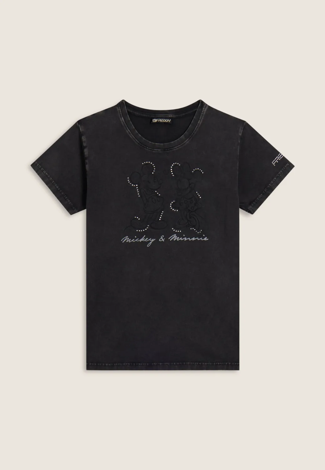 Freddy Disney T-Shirt Damen Bering Sea XXS Strass
