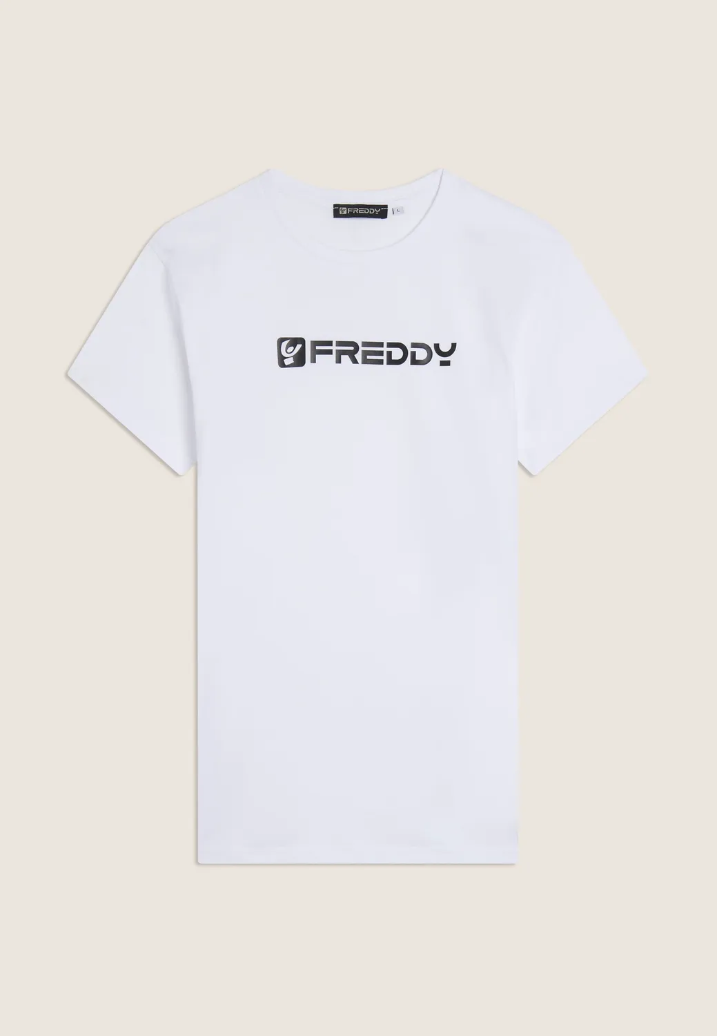 Freddy Basic Herren T-Shirt Baumwolle Schwarz