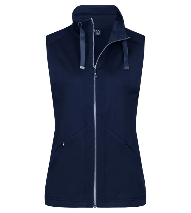 LPO Jennifer 2 Weste Damen dunkelblau Baumwolle