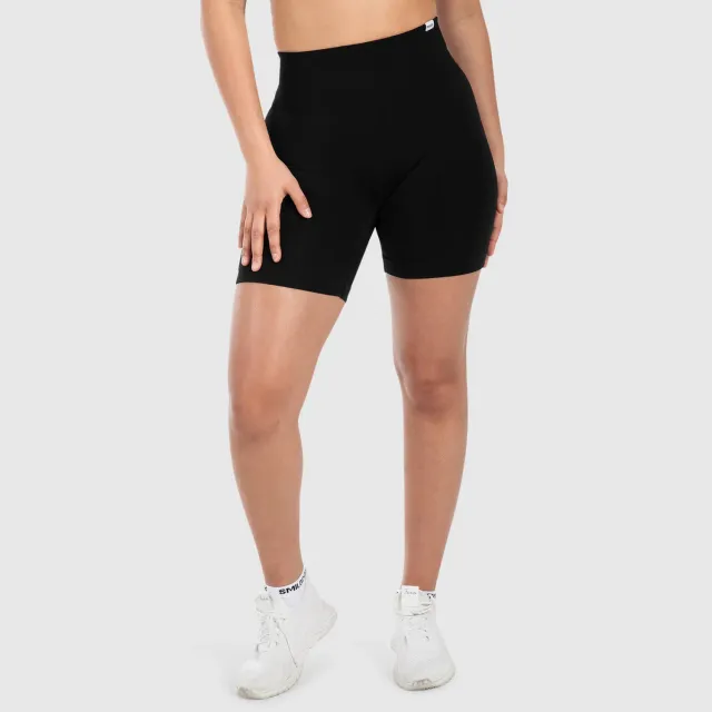 Smilodox Amaze Pro Leggings Shorts Schwarz blickdicht