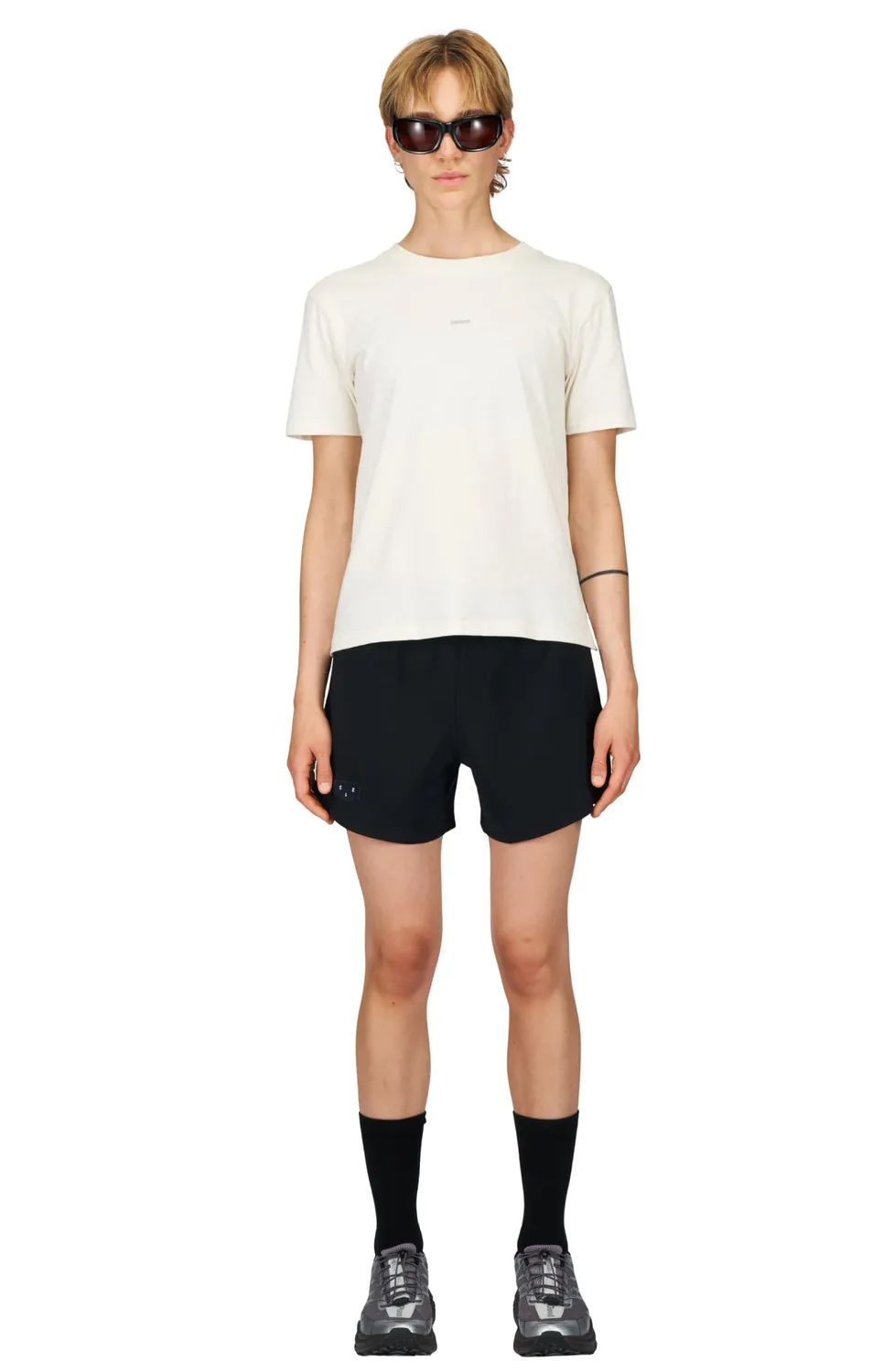 UNNA In The Zone Tee W T-Shirt Vanilla White