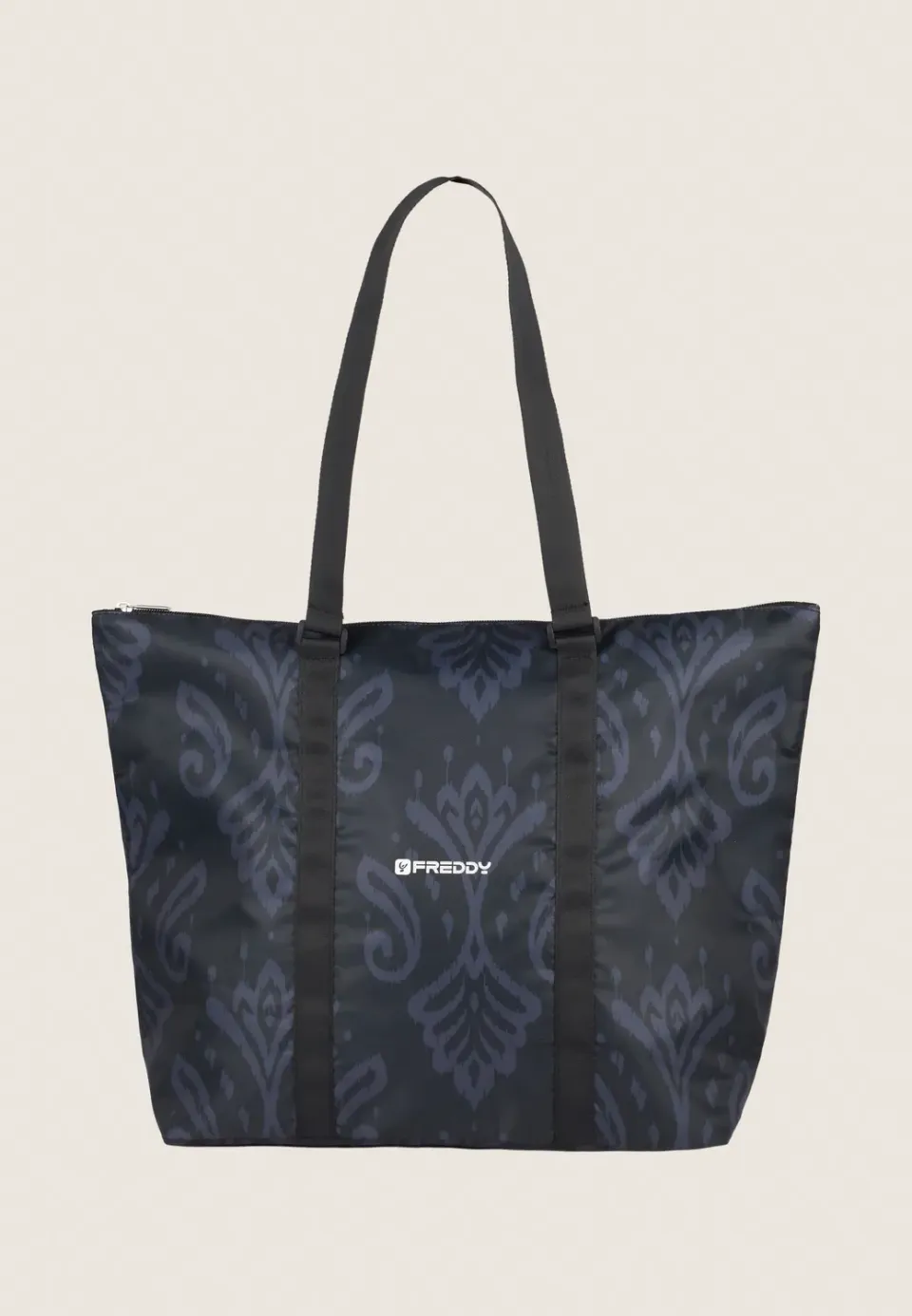 Freddy Shopper Tasche Schwarz Ikat mit Reiverschluss