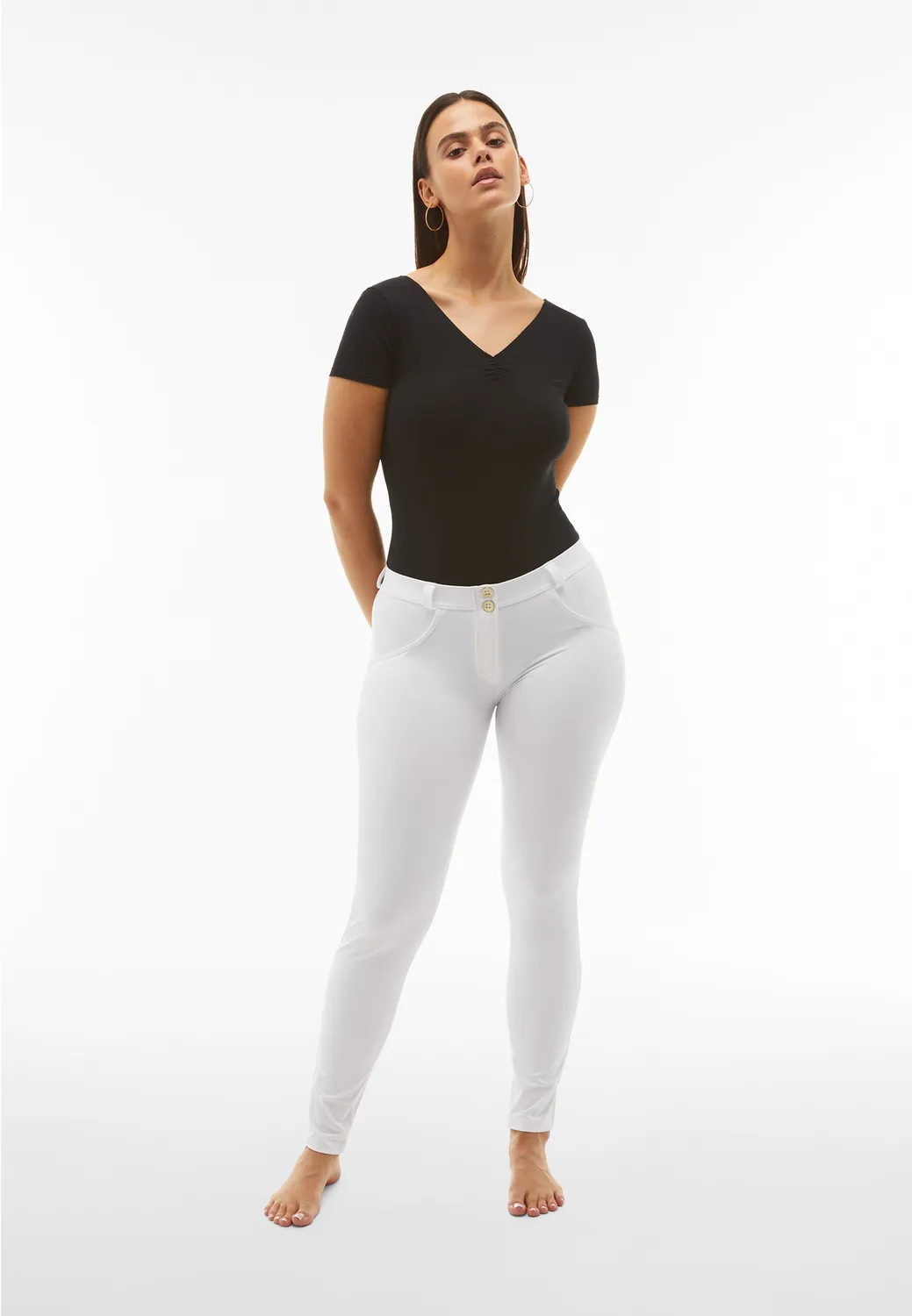 Freddy WR.UP Skinny Leggings Schwarz bioaktiv