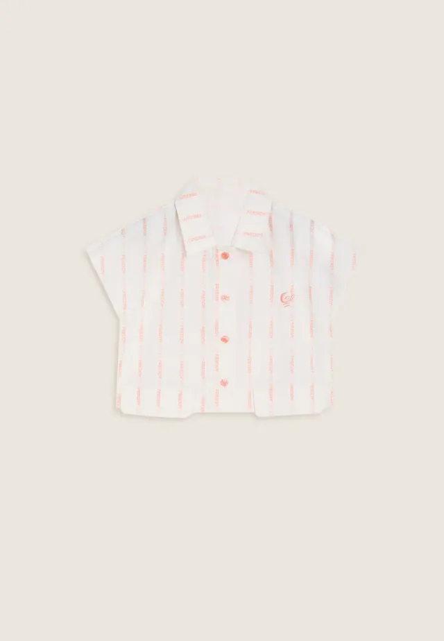 Freddy Cropped Bluse Mädchen gestreift multicolor
