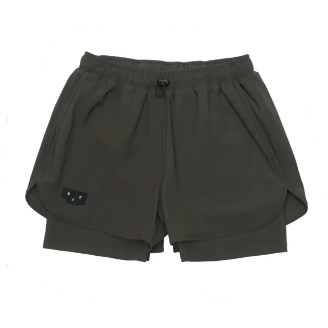 UNNA Flow Shorts 3 Laufshorts Damen Dark Grey Econyl