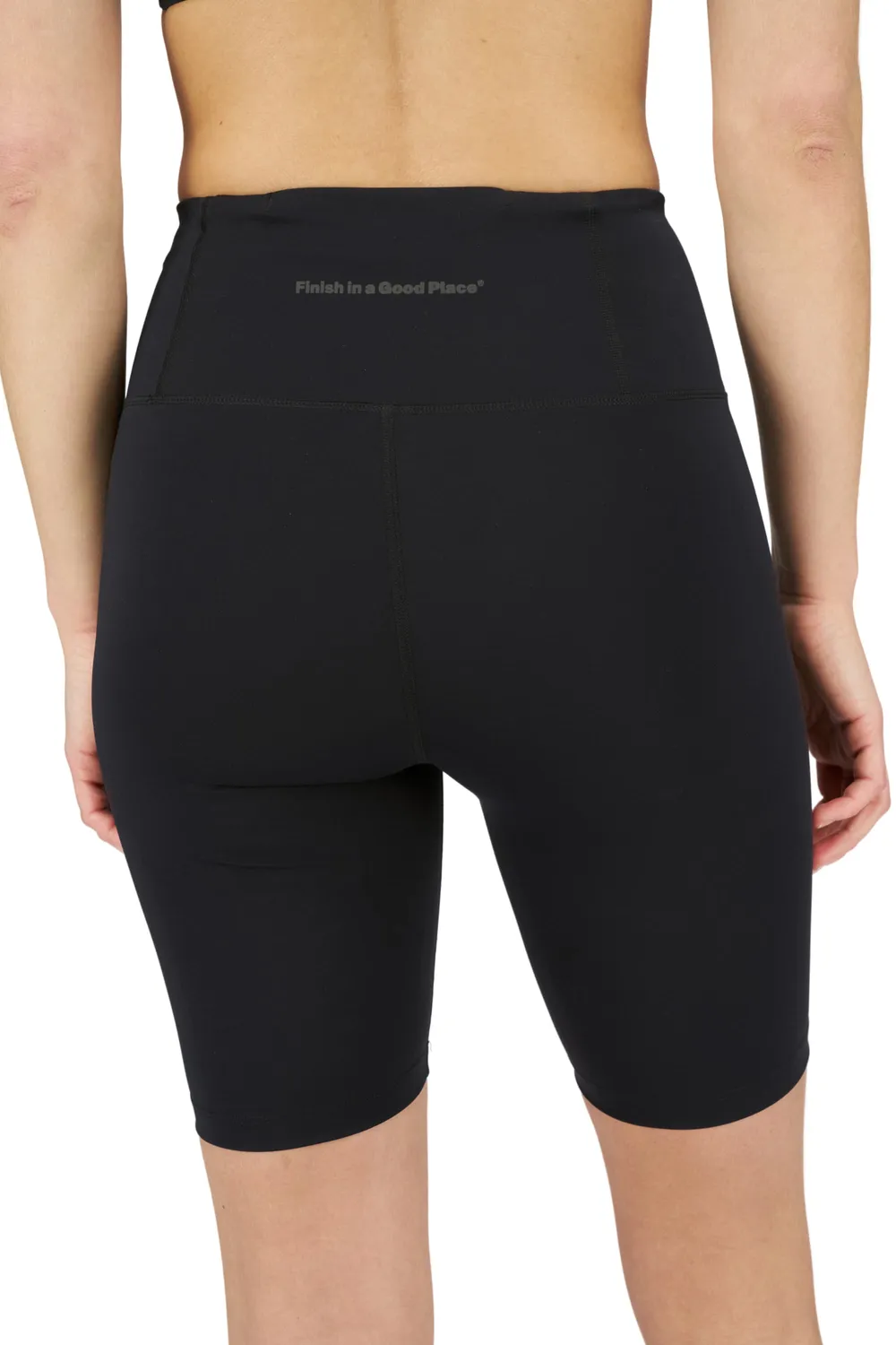 UNNA Good Place Shorts Black leichte Kompression