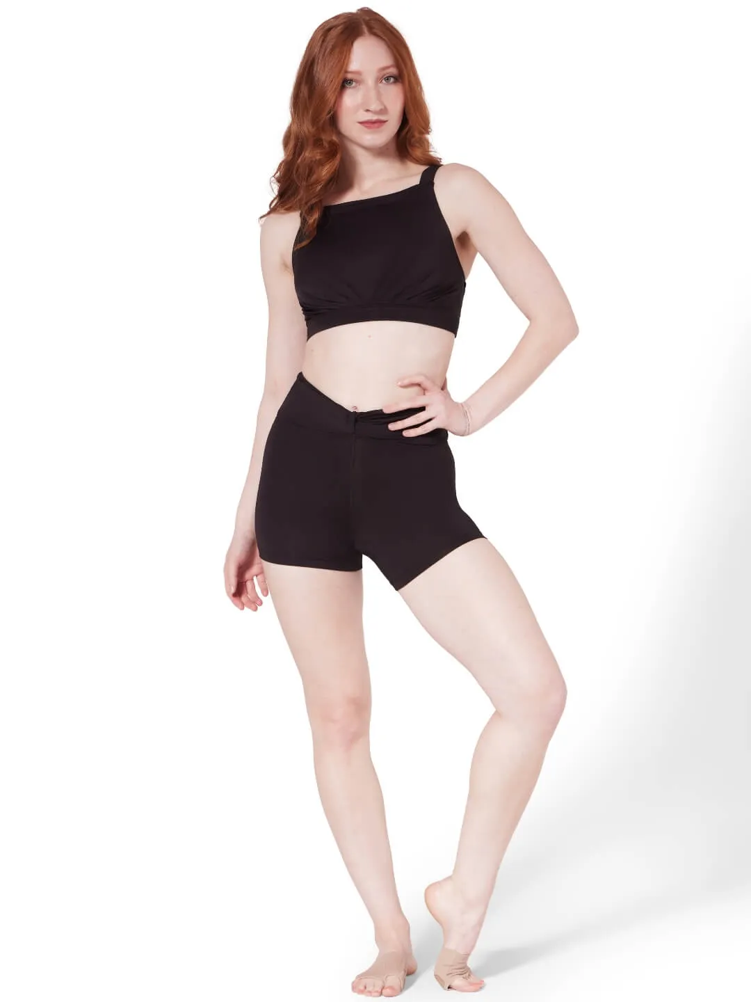 Capezio F12415W Breccia Short Marbled Haze M blickdicht
