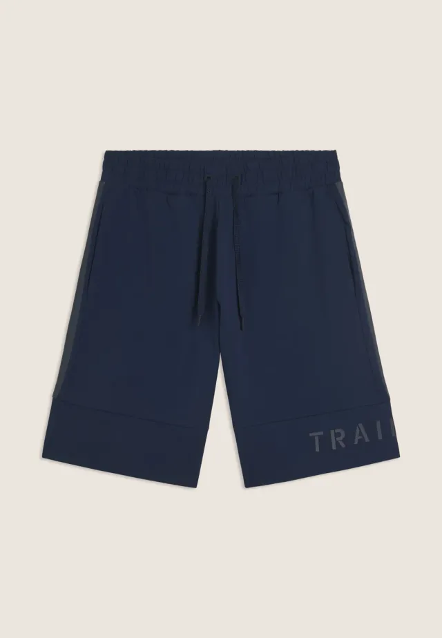 Freddy Training Shorts Herren Schwarz Knie Taschen