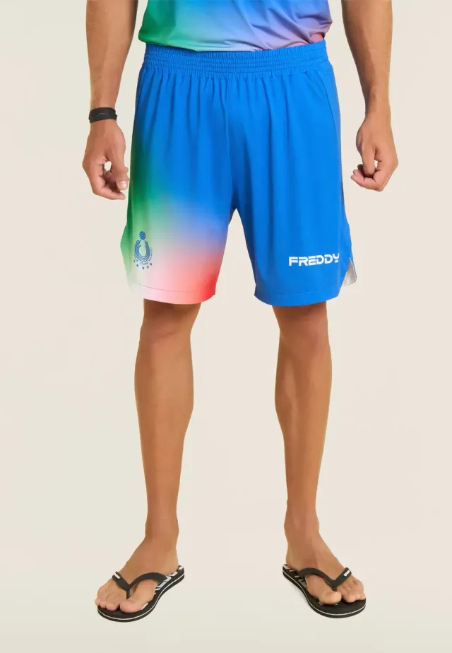 Freddy Italia Beachvolleyball Shorts Hellblau
