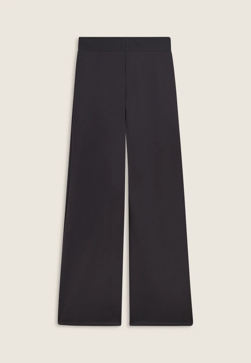 Freddy Wide Leg Hose schwarz Micro-Zopf