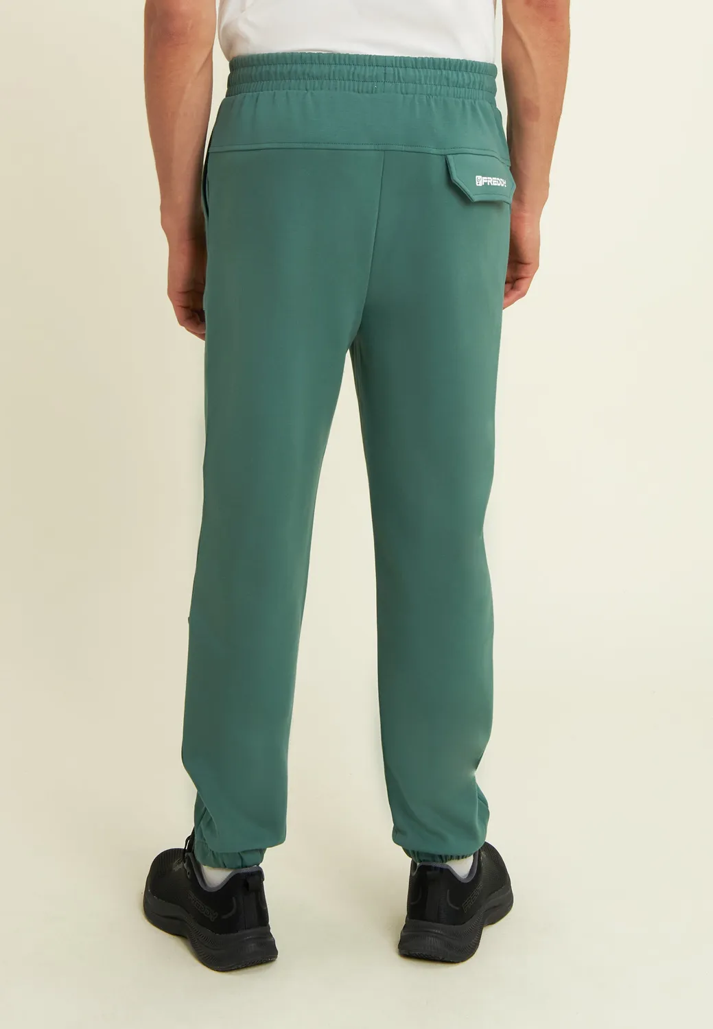 Freddy Herren Sporthose Slim Interlock UT-Print Turbulence