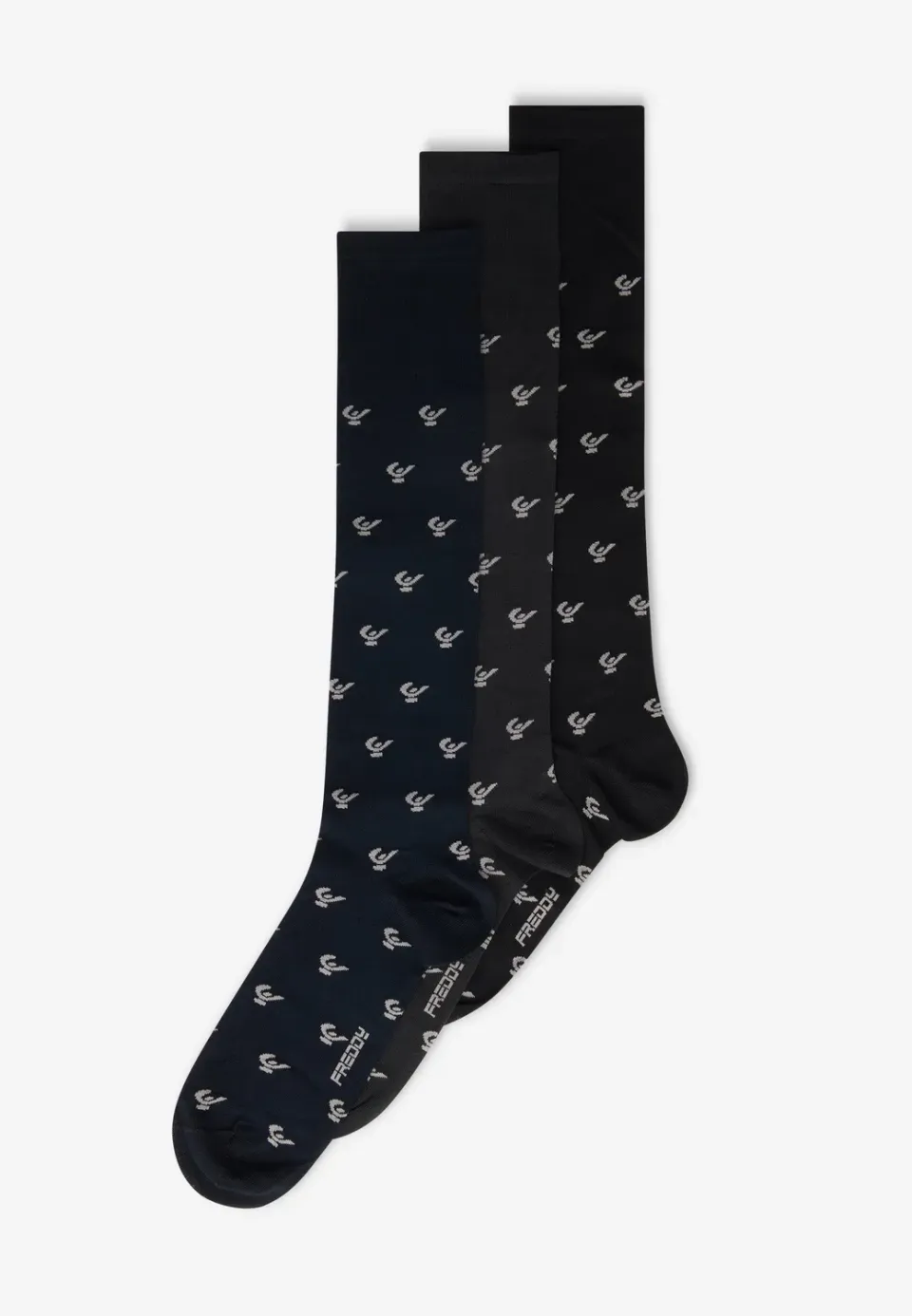 Freddy Socken lang Logo 3er-Pack bunt gemischt