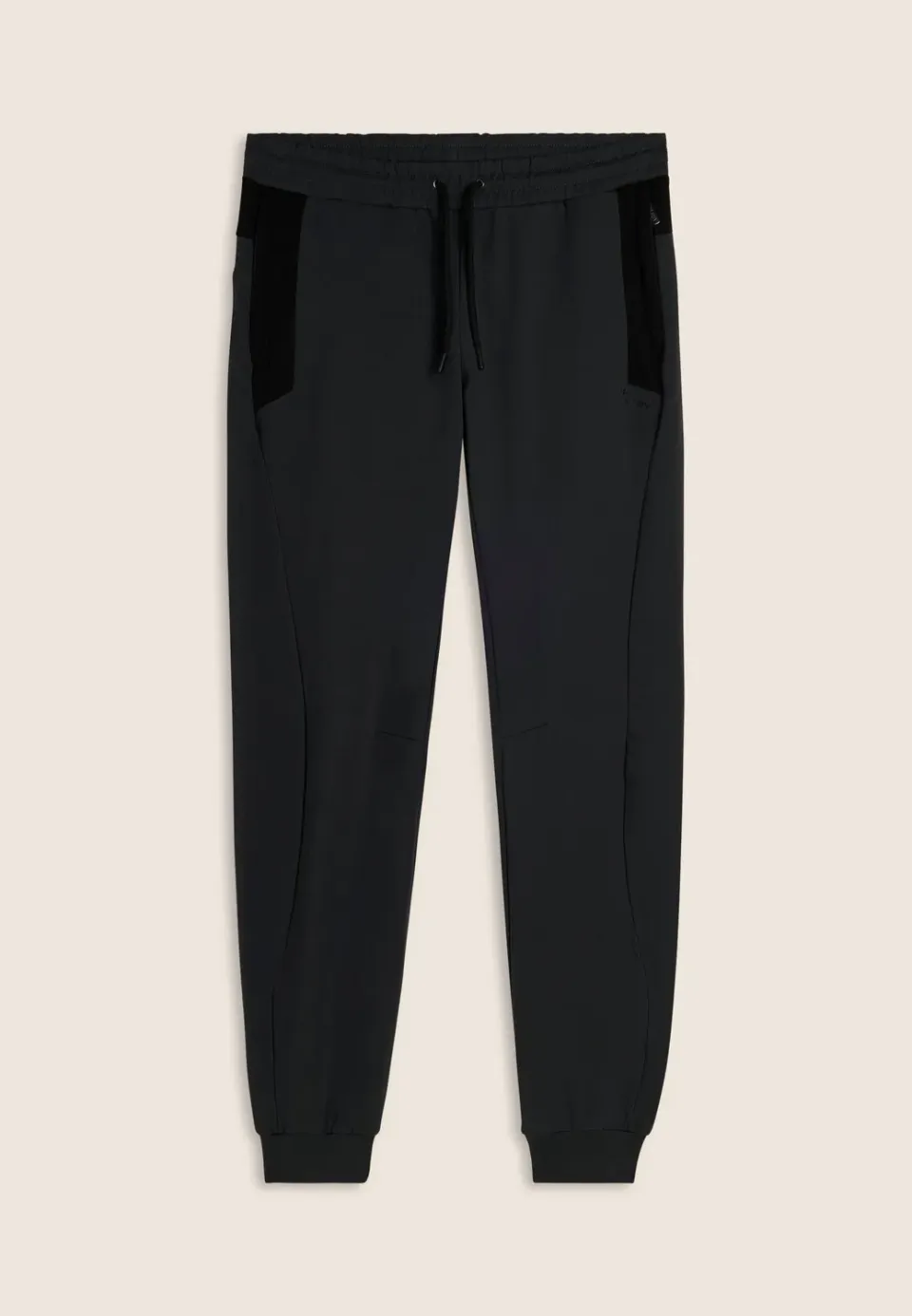 Freddy Sporthose Baumwolle Schwarz mit Bündchen