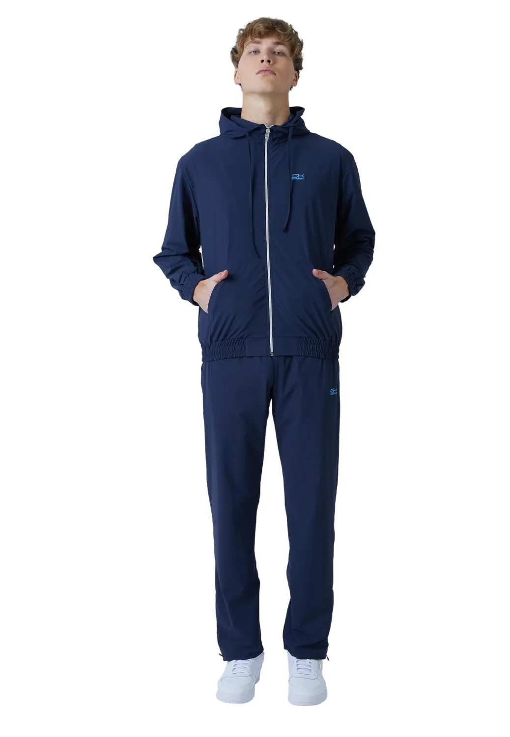 SPORTKIND Cross Trainingsjacke atmungsaktiv mit Kapuze