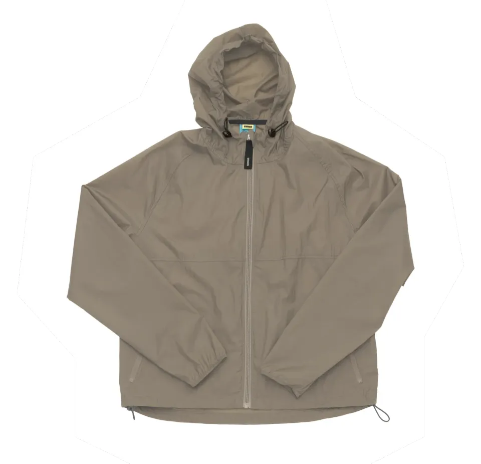 UNNA Smiles Run Laufjacke Herren Stone Grey Winddicht