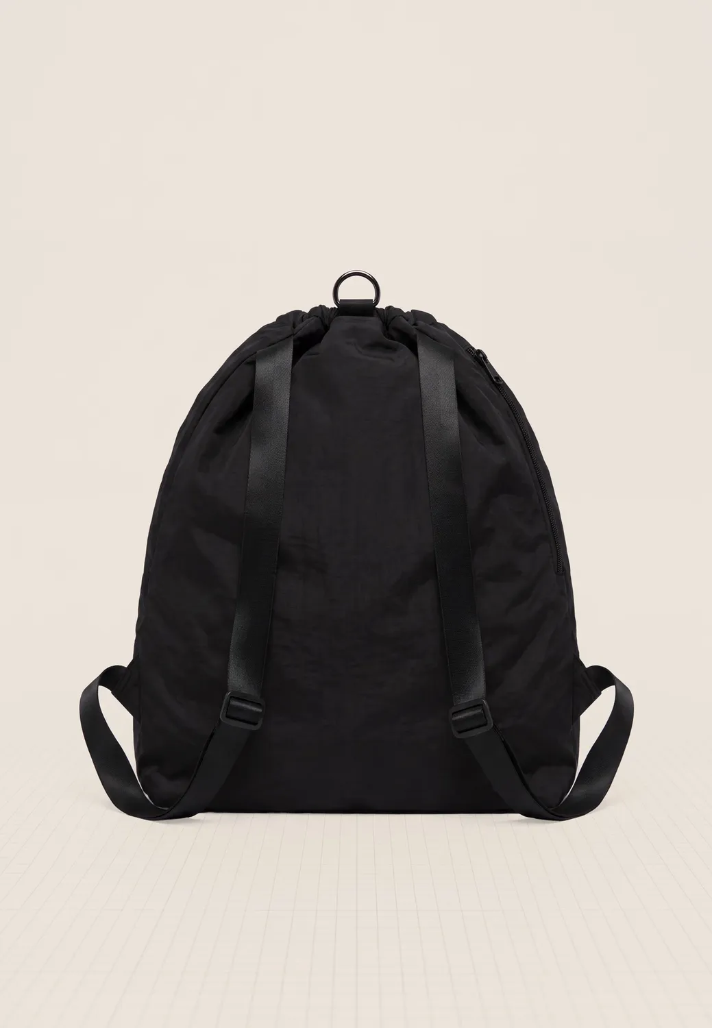 Freddy Rucksack Nylon Schwarz faltbar 47 cm leicht