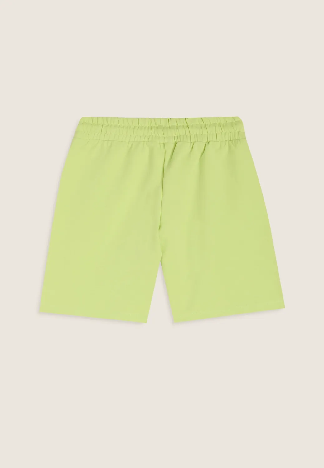 Freddy Mädchen Bermuda Shorts Baumwolle Lime Silber-Logo