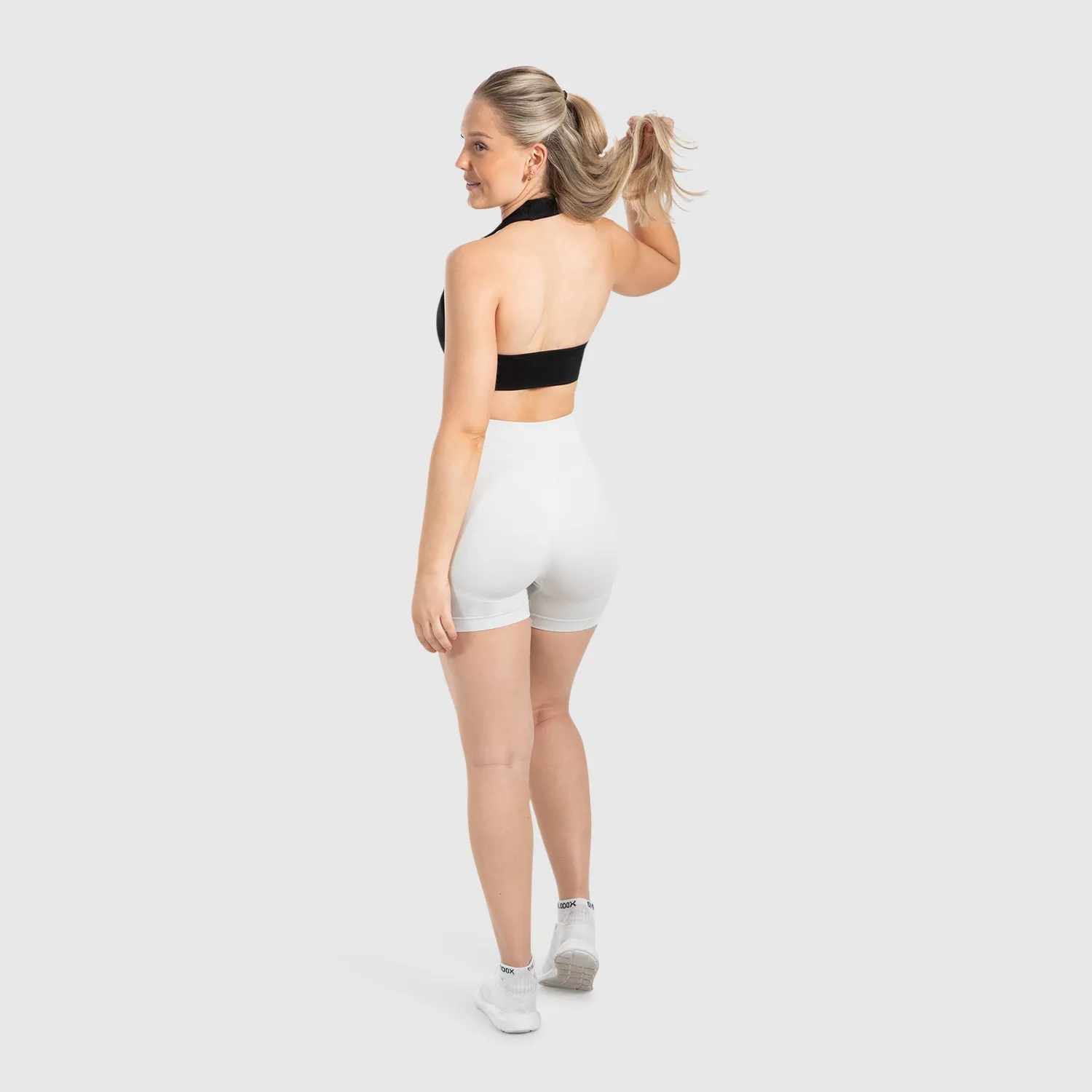 Smilodox Amaze Pro Elvia Short Leggings Schwarz High Waist