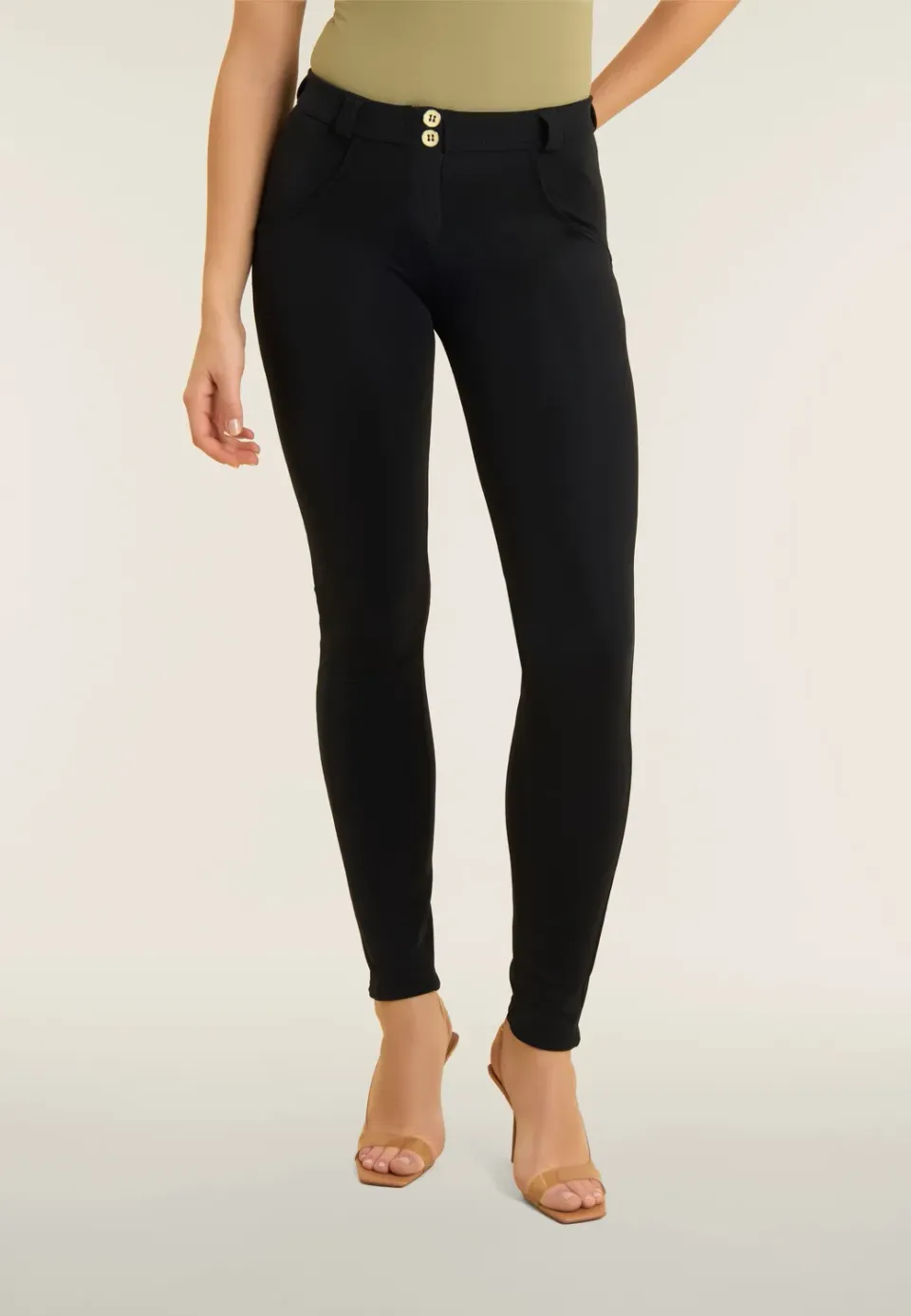 Freddy WR.UP Skinny Hose Molè M113 angeraut blickdicht