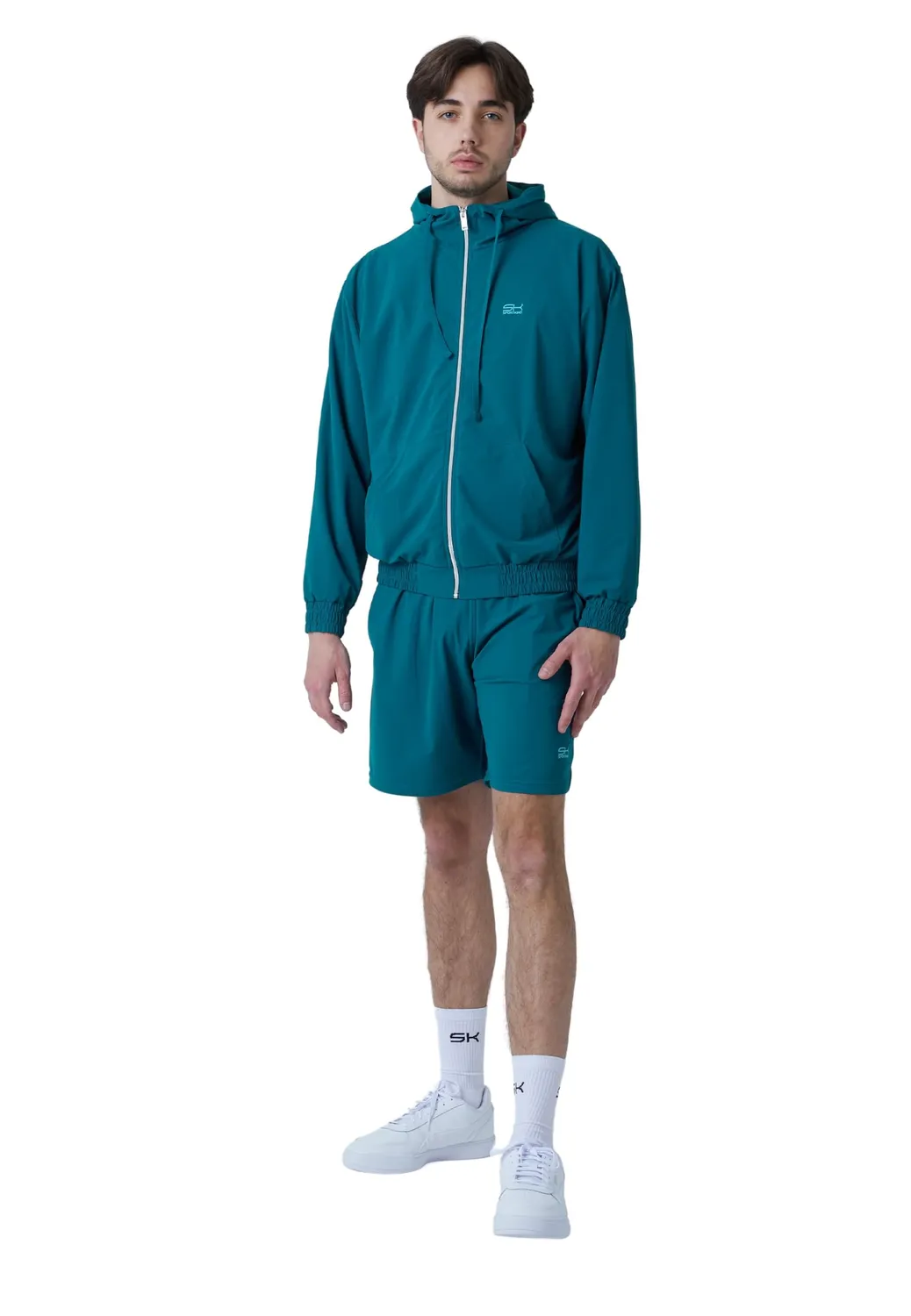 SPORTKIND Cross Trainingsjacke atmungsaktiv mit Kapuze