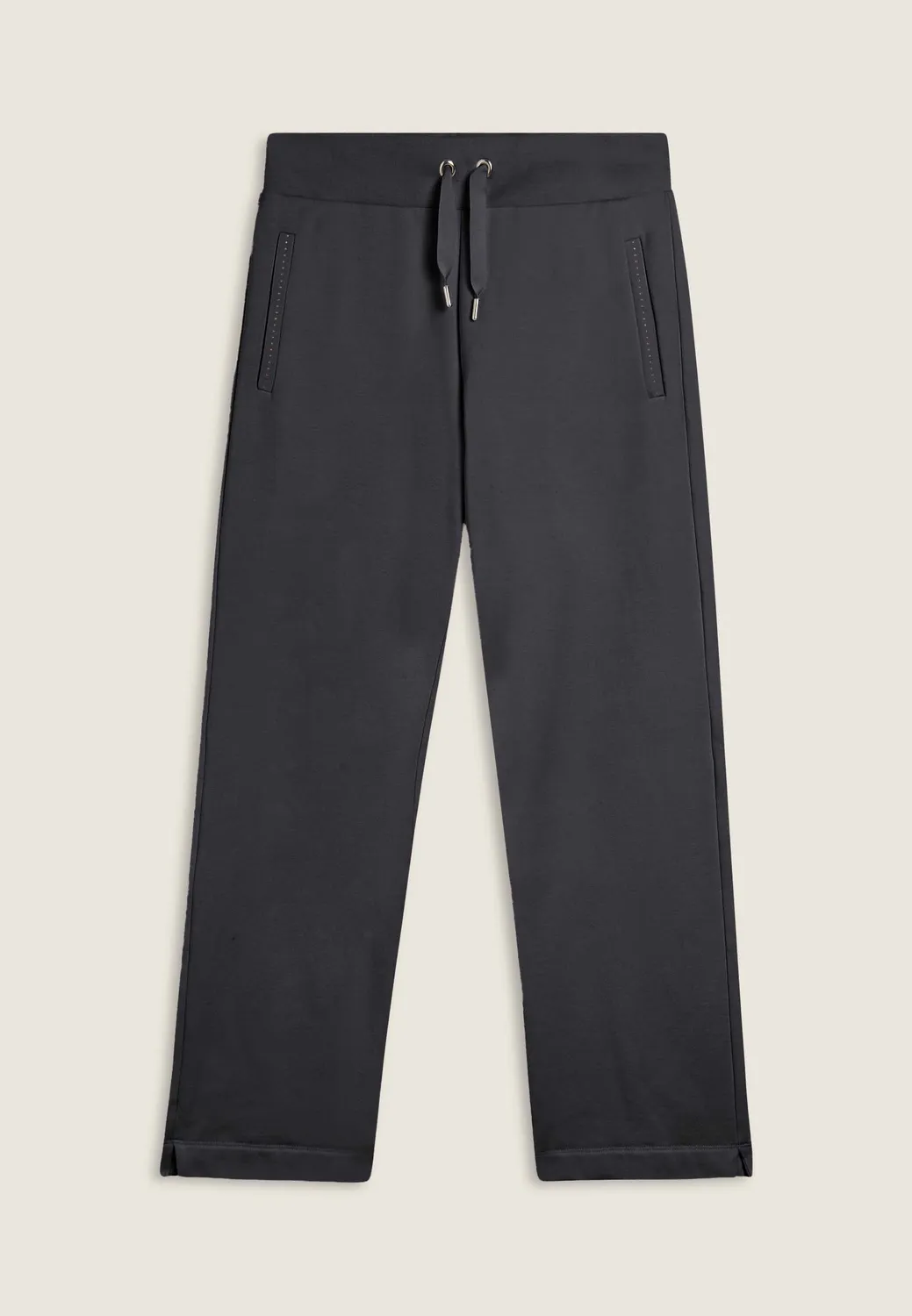 Freddy Sporthose Gerade Strass Schwarz warm