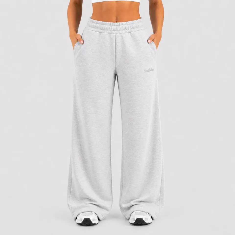 Smilodox Sorea Zadie Jogginghose Damen Schwarz Baumwolle