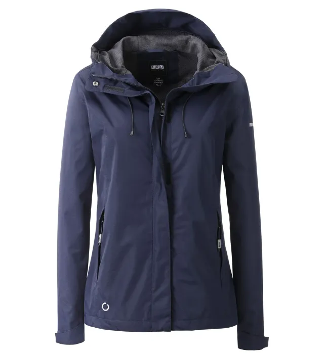 LPO Paula Outdoorjacke Damen dunkelblau wasserdicht