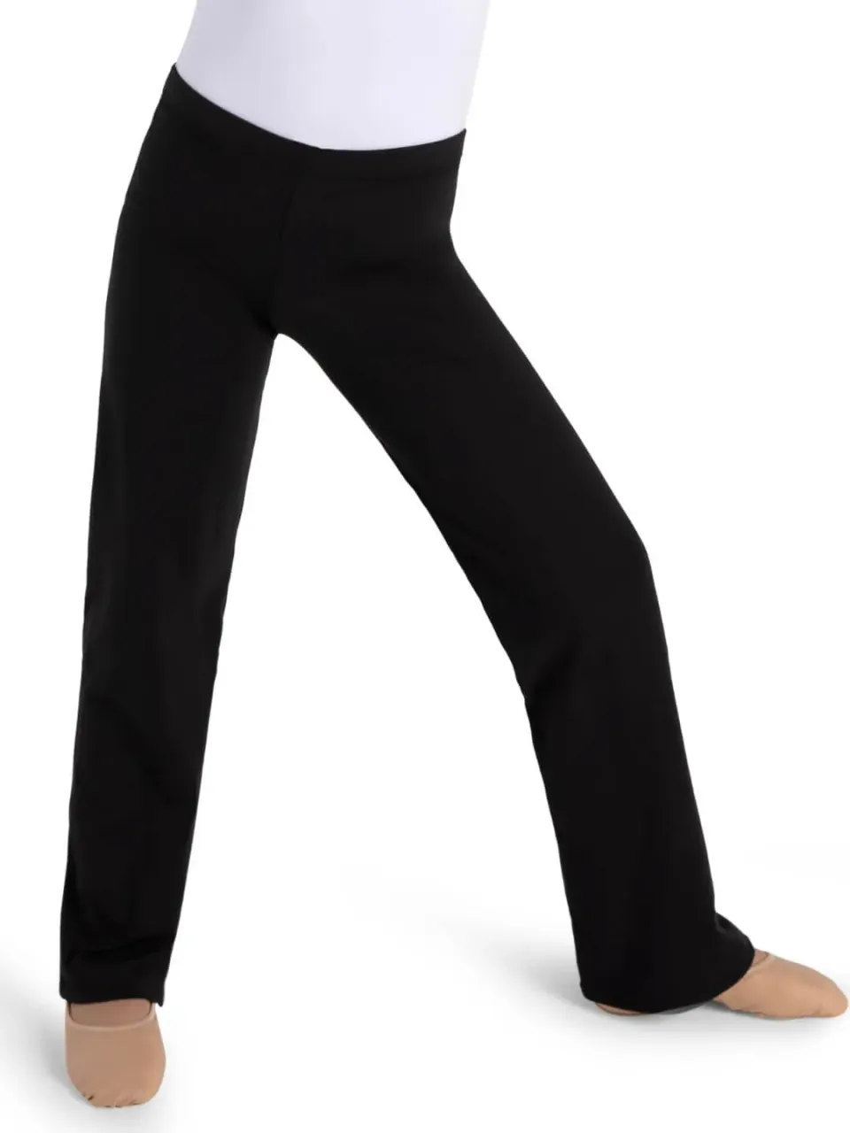 Capezio Studio Collection Pant Tanzhose Jungen Schwarz Stretch