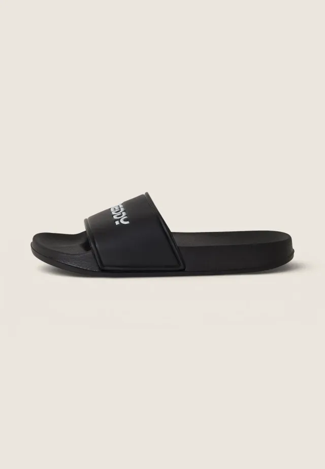 Freddy Slider Herren Navy Maxi-Logo Rutschfest