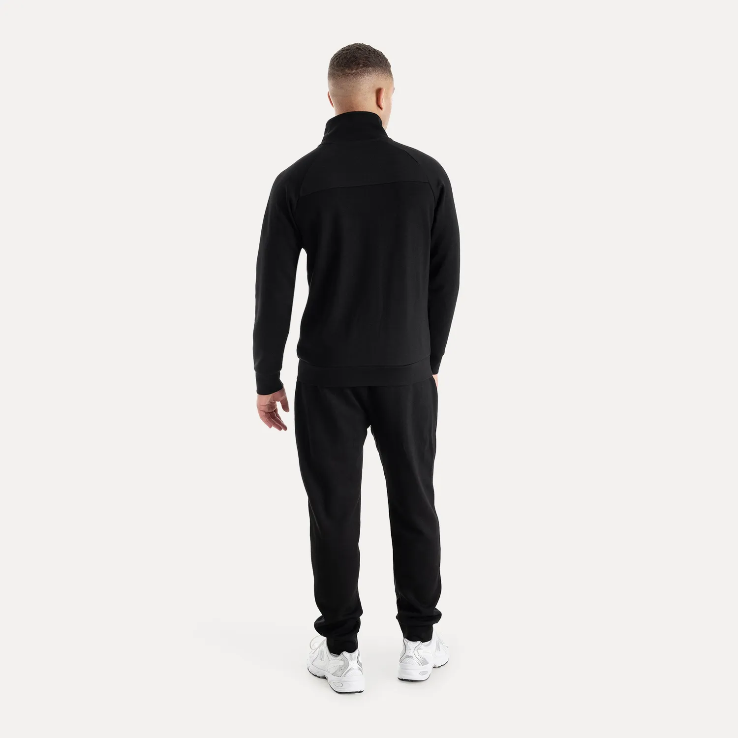 Smilodox Basic Denzo Trainingsjacke Schwarz Herren atmungsaktiv