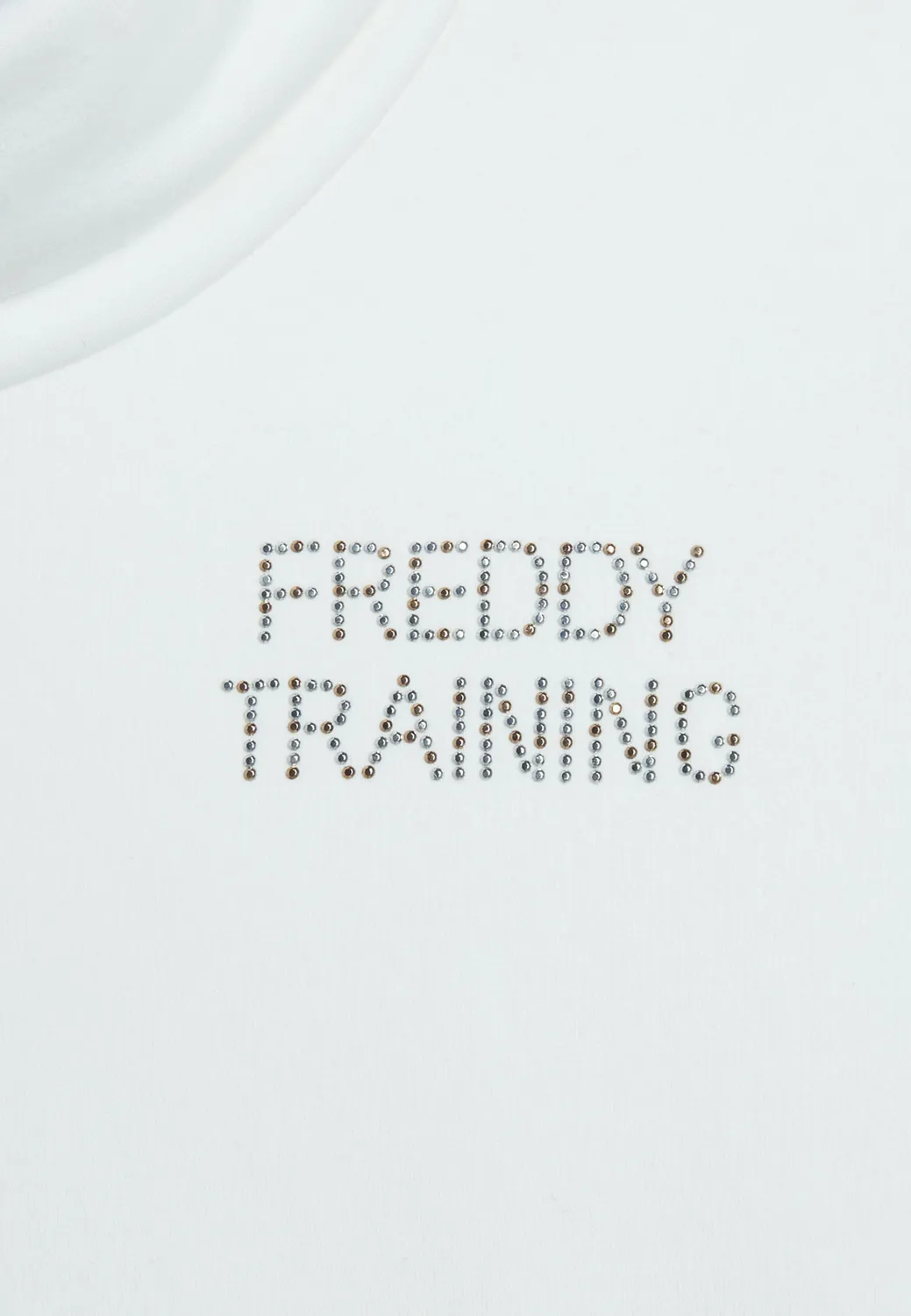 Freddy Training Comfort Fit Sweatshirt Boysenberry Nieten-Logo