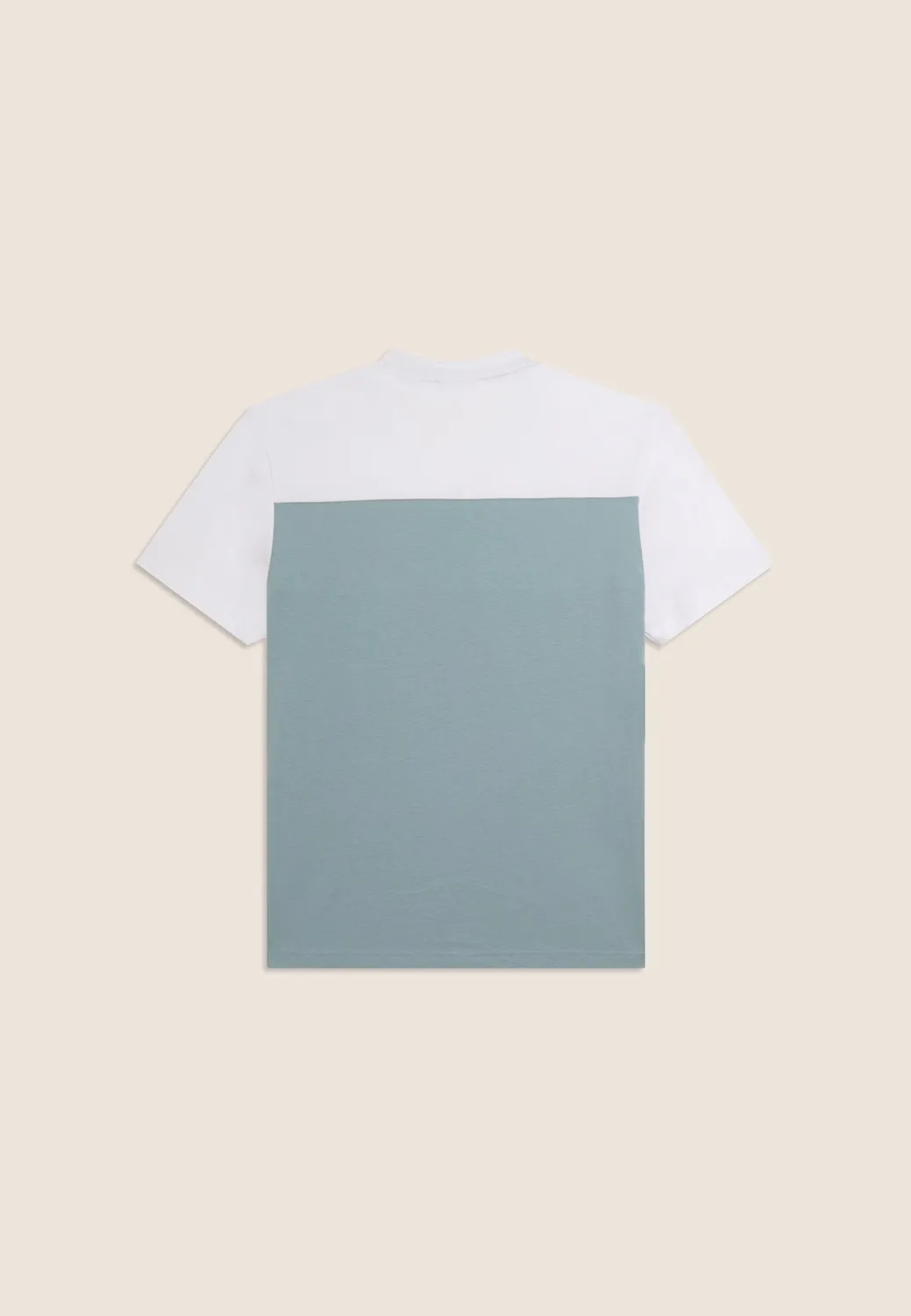 Freddy Colour Block T-Shirt Nero-Bianco Baumwolle