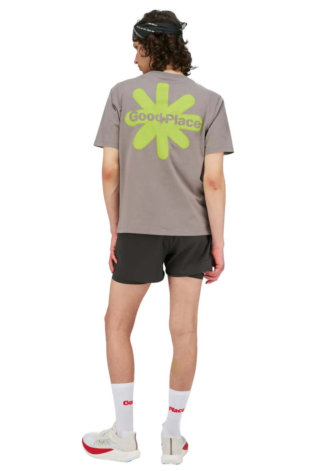 UNNA Sun Tee T-Shirt Steel Grey Baumwolle