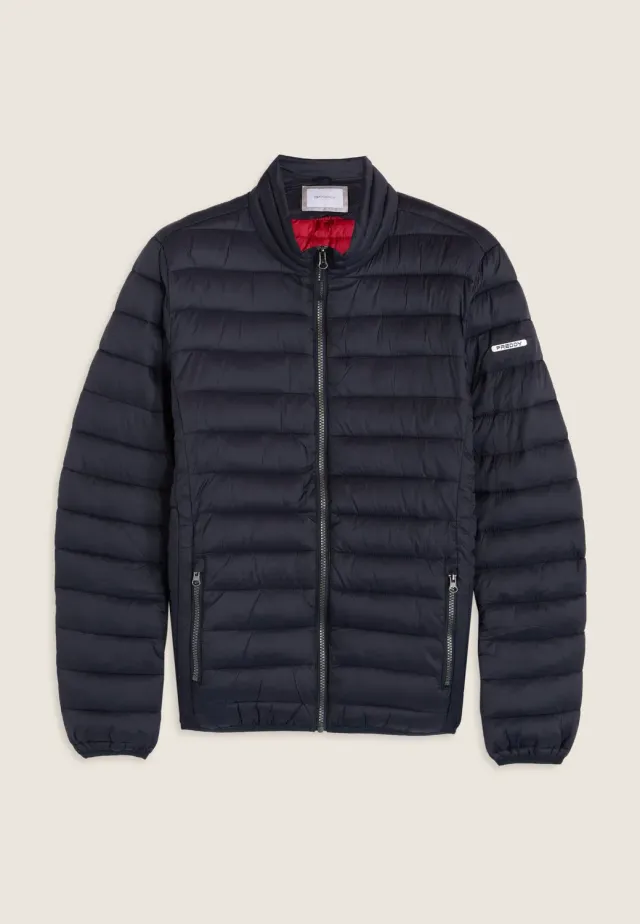 Freddy Steppjacke Herren blau Kapuze Winter